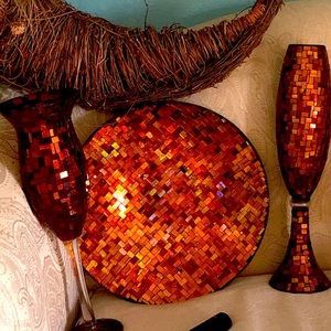 Mosaic glass decor